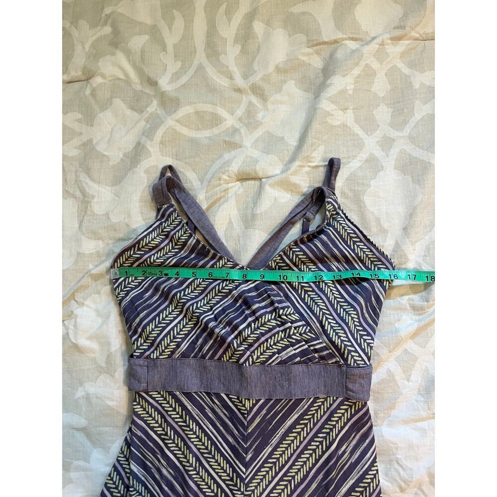 Smartwool Purple and White Midi Dress - Picture 2 of 11